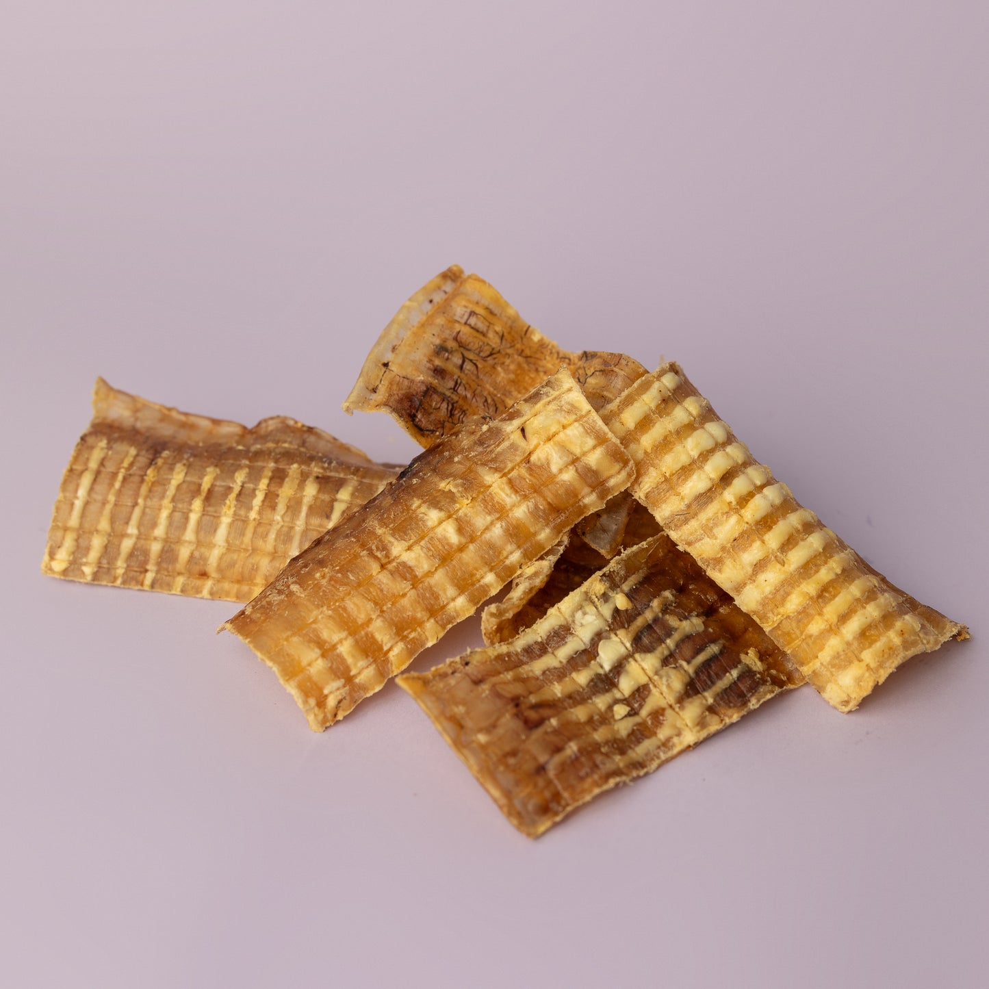Beef trachea chips - bite-sized natural dog treats perfect for training rewards