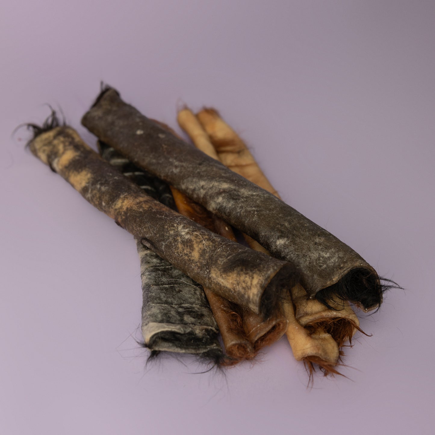 dog chew with hair, dog roll with hair, ugly dog chew, hairy beef roll for dogs, puppy chew with hair, natural deworming dog chew, teething puppy chew with hair